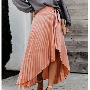 Asymmetrical wrap skirt from Vici